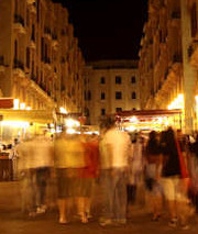 At night, Beirut comes to life